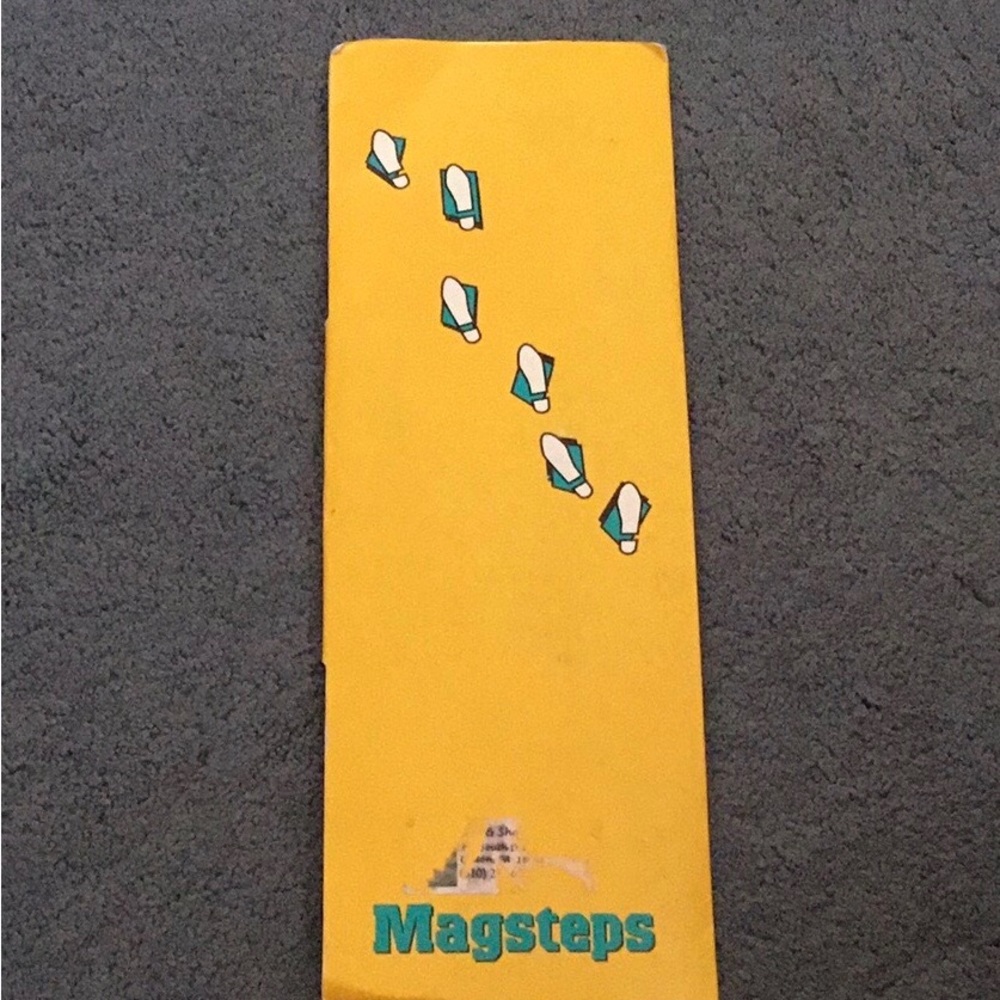 Magsteps by Nikken mens shoe insole - size 13 to 17 new in package